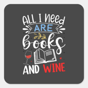 Adesivo Quadrado Dia Mundial do Livro