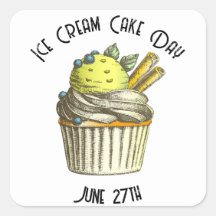 Dia Nacional do Bolo de Sorvete