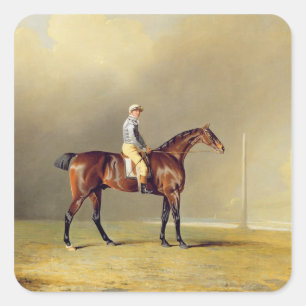 Adesivo Quadrado Diamante, com Dennis Fitzpatrick acima, 1799 (óle