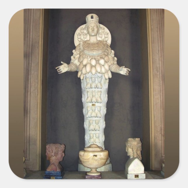 Adesivo Quadrado Diana do Ephesus Sticker (Frente)