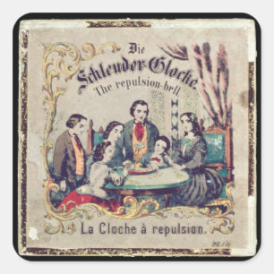 Adesivo Quadrado Die Schleuder Glocke - O sino da repulsão