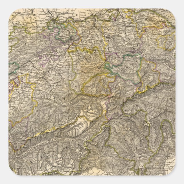 Adesivo Quadrado Die Schweiz (Frente)