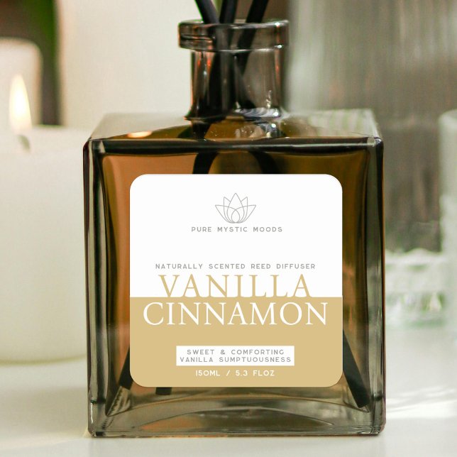 Adesivo Quadrado Difusão branca-branca-amarela-cinamão-baunilha (Criador carregado)