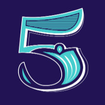 Digite Art: Número cinco