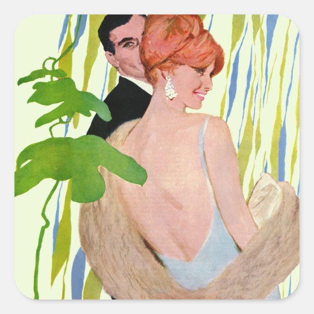 Adesivo Quadrado Dinheiro Em Sua Mente (Frente)