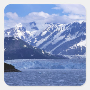 Adesivo Quadrado Disenchantment Bay e Hubbard Glacier,