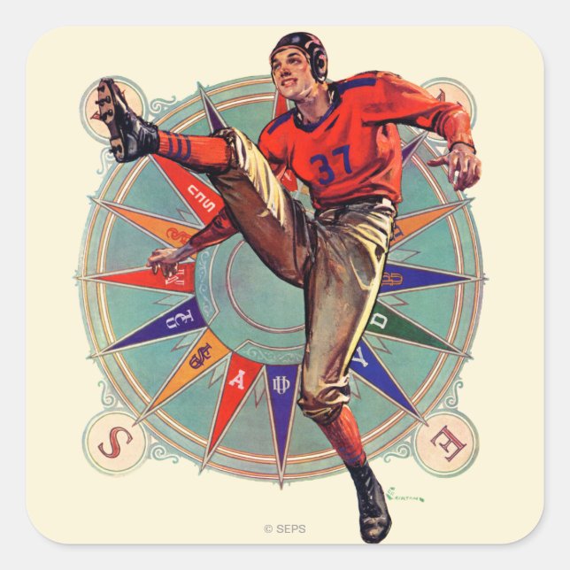 Adesivo Quadrado Disparo (Frente)