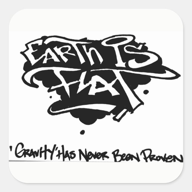 Adesivo Quadrado divindade (Frente)