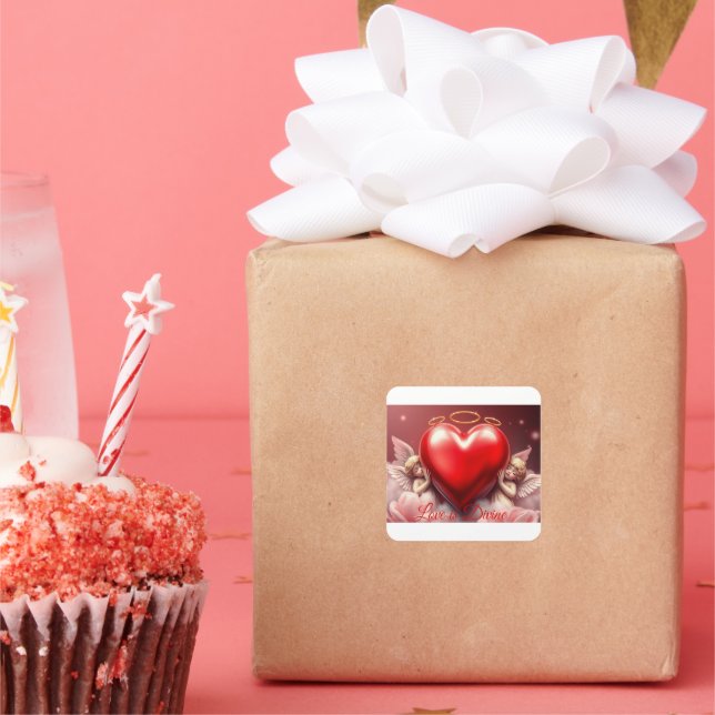 Adesivo Quadrado Divine Love  (Festa)