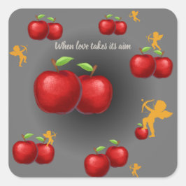 Adesivo Quadrado Divine Love