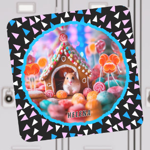 Adesivo Quadrado DIY Gingerpão House Hamster