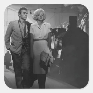 Adesivo Quadrado Dizendo Adeus