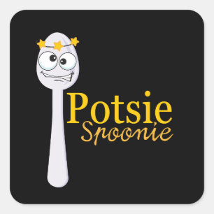 Adesivo Quadrado Dizzy Potsie Spoonie