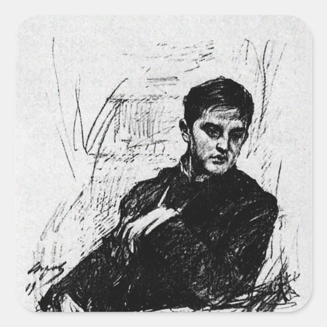 Adesivo Quadrado Dmitry Filosofov (Frente)
