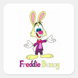 Adesivo Quadrado do Coelho Freddie