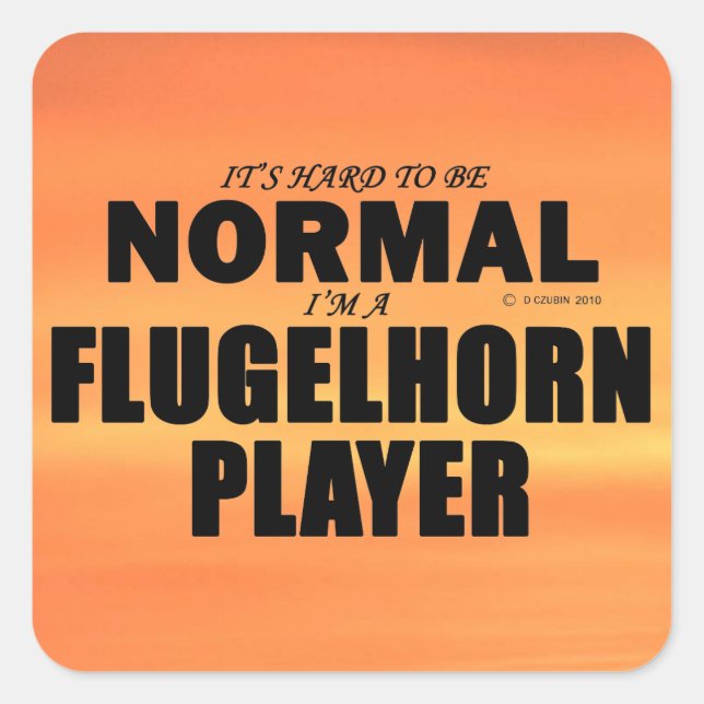 Adesivo Quadrado do Jogador de Plug-lho Normal (Frente)