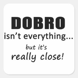 Adesivo Quadrado Dobro não é tudo