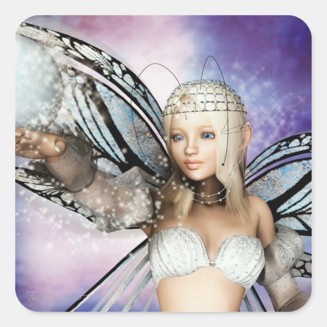 Adesivo Quadrado Doce Inocência (Frente)