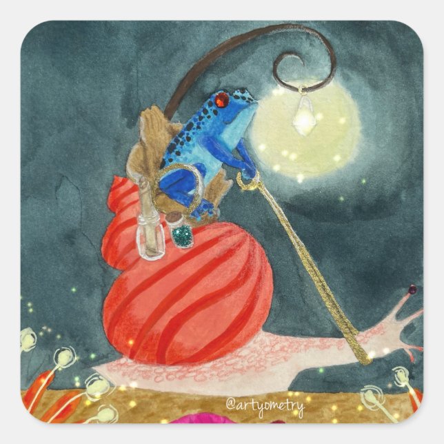 Adesivo Quadrado Doce Ride (Frente)