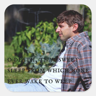 Adesivo Quadrado doce sono