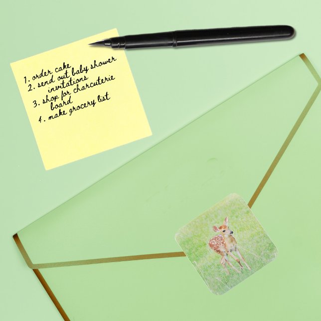 Adesivo Quadrado Doce Velhinho De Arte Vestido (Criador carregado)