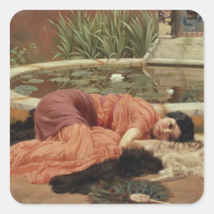 Adesivo Quadrado Dolce Far Niente, 1904