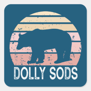 Adesivo Quadrado Dolly Sods Wilderness - Urso Retroativo