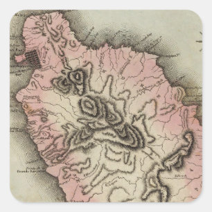 Adesivo Quadrado Dominica