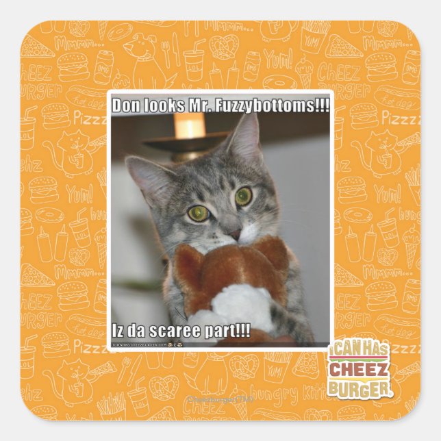 Adesivo Quadrado Don parece (Frente)