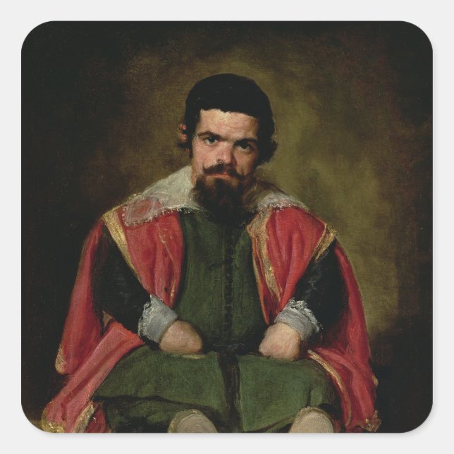 Adesivo Quadrado Don Sebastian de Morra, c.1643-44 (Frente)
