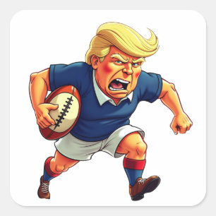 Adesivo Quadrado Donald Trump