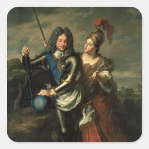 Adesivo Quadrado d'Orleans de Philippe II o regente de France