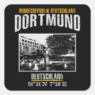 Adesivo Quadrado Dortmund