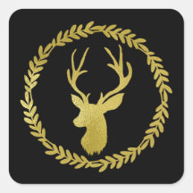 Dourada Wreath Negra