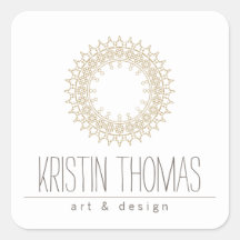 Dourado Sun Mandala da Boêmia