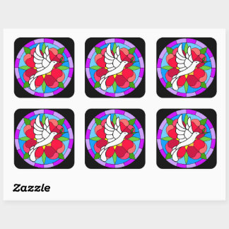 Adesivo Quadrado Dove