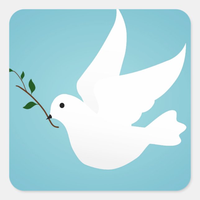 Adesivo Quadrado Dove (Frente)