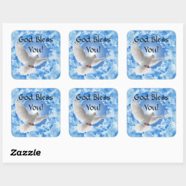 Adesivo Quadrado Dove Classic Sticker