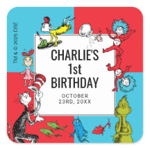Dr. Seuss - Personagens | Aniversário Infantil