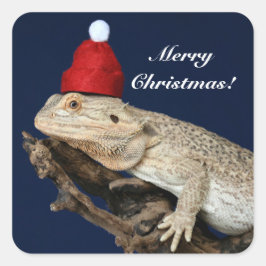 Adesivo Quadrado Dragão Carborado Personalizado Lizard - Santa Chap
