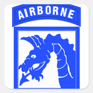 Adesivo Quadrado Dragão Céu