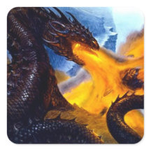 Dragão de Fogo com Beowulf