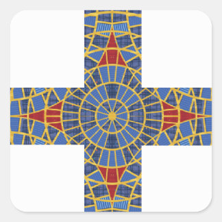 Adesivo Quadrado DragonCon Médico