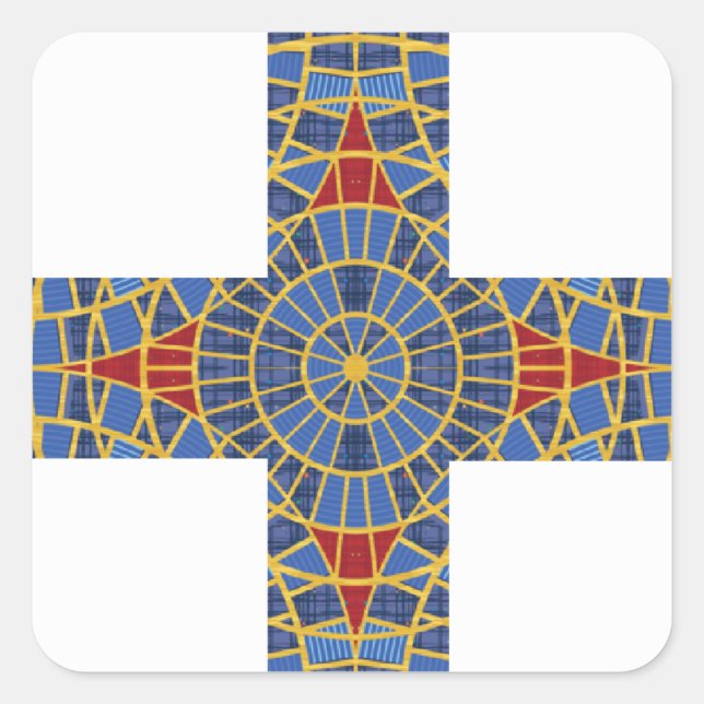 Adesivo Quadrado DragonCon Médico (Frente)