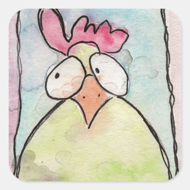 Adesivo Quadrado Dre' Stickers (Frente)