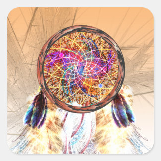 Adesivo Quadrado Dream Catcher