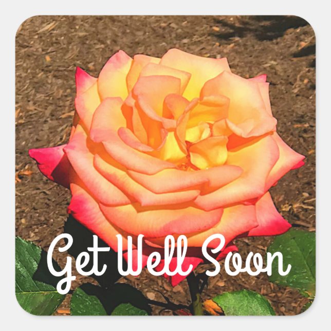 Adesivo Quadrado Dream come True Rosa #3 Stickers (Frente)