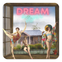 Dream Maior Alterado Art Vintage Dancers