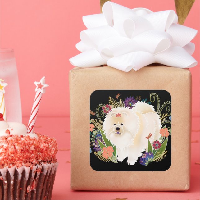 ADESIVO QUADRADO DREAMY CREAMY (Festa)