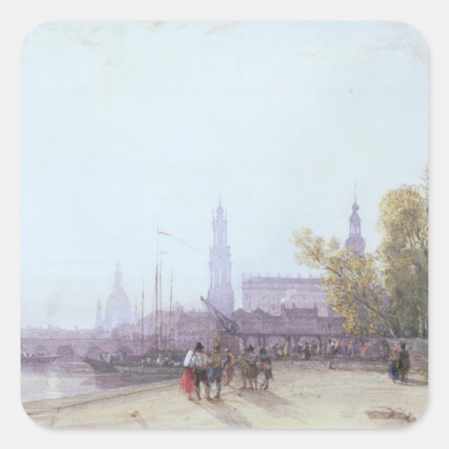 Adesivo Quadrado Dresden (Frente)